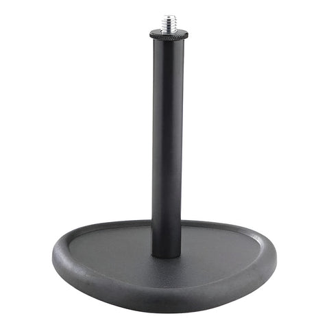 K&m Stand Para Micrófono, De Mesa, Con Socket 23230-500-55 Negro