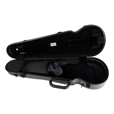 Estuche Para Violin Abs Espuma Airex Bam 2002xl Tweed Plateado