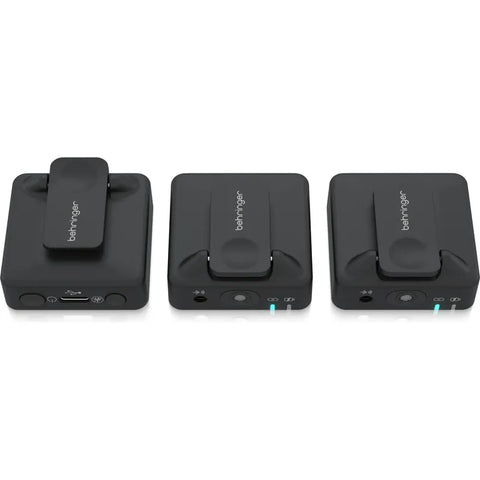 Micrófono De Clip Inalámbrico Behringer Go Cam Wireless Ii Negro