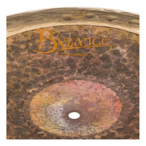 Meinl B16duch Dualchina Platillo 16 Pulgadas Byzance Batería Color Dorado Oscuro
