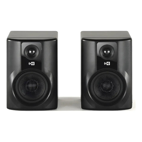 Monitores Activos De Estudio Montarbo M8s 8 Kevlar Color Negro