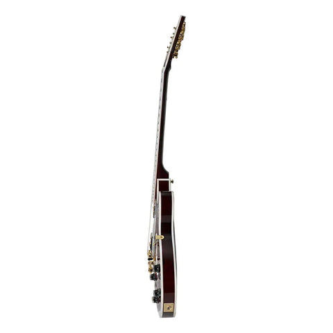 Guitarra Eléctrica 6 Cuerdas Mars Les Paul Jazz Red Color Rojo Material Del Diapasón Palo De Rosa Orientación De La Mano Diestro