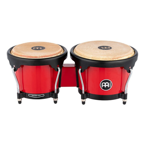 Meinl Hb50 Red Bongos De Plástico Abs 6.5 Y 7.5 Pulgadas