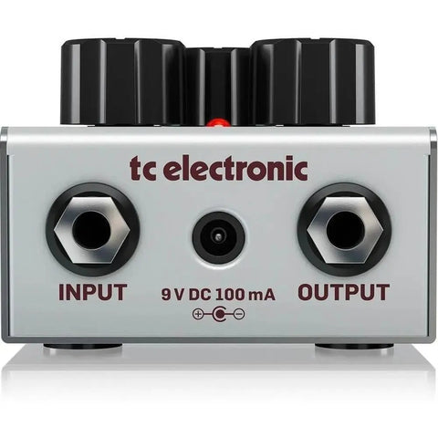 Pedal De Efectos Tc Electronic El Cambo Overdrive Para Guitarra Eléctrica Blanco