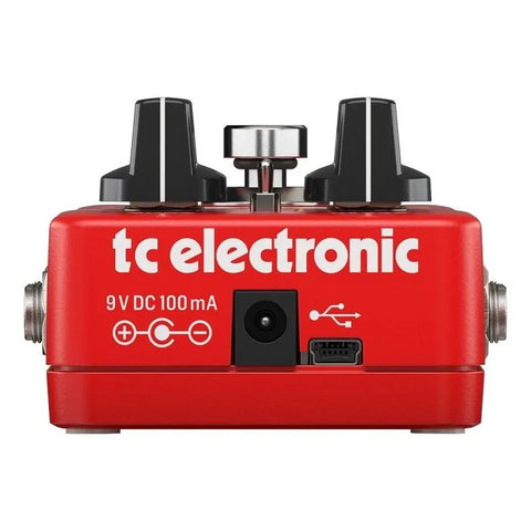 Pedal Tc Electronic Hall Of Fame 2 Reverb Para Guitarra Eléctrica Rojo