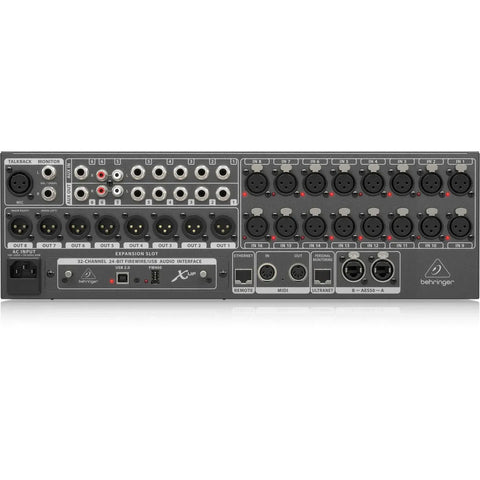 Mezcladora Digital Behringer X32 Rack,interfaz De Audio Usb