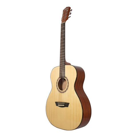 Guitarra Acústica De 6 Cuerdas Folk Washburn Af5k Natural Diestro Madera Técnica