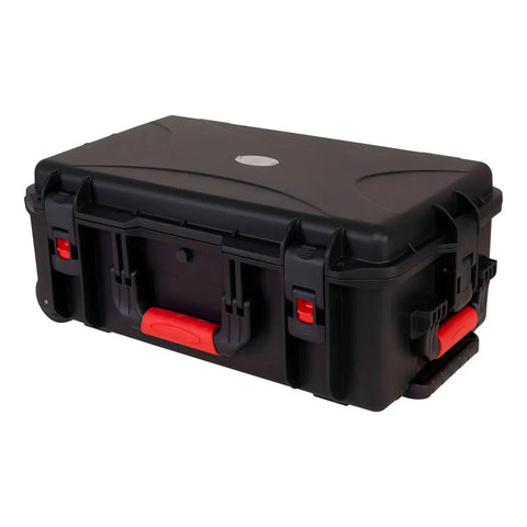 Estuche Rígido Proel Ppcase12w Negro Con Ruedas Manija Para Equipo Audio