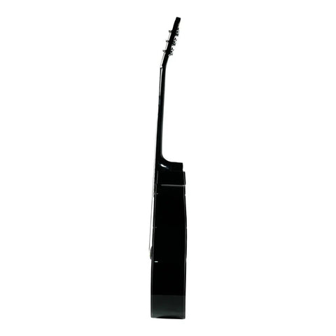 Guitarra Electroacústica Jumbo La Sevillana Ju-340ceq Blk Negro
