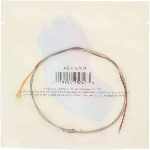 Cuerdas G (sol) Para Violin Escala 4/4 Daddario A314 4/4m