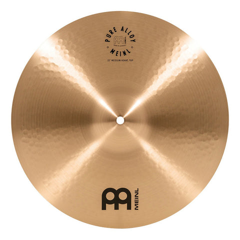 Meinl Pa15mh Hi-hats Platillo 15 Pulgadas Pure Alloy Batería Color Dorado