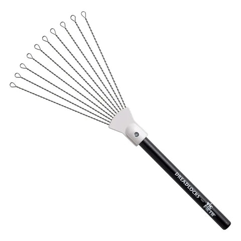 Par Escobillas Para Efectos Dreadlocks Rake Vic Firth Dlks Oscuro