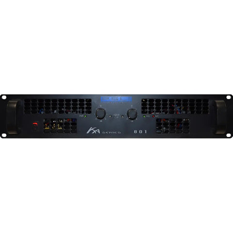 Amplificador De Potencia Serie Ka 2 Canales Psl Ka801 Negro 110 W