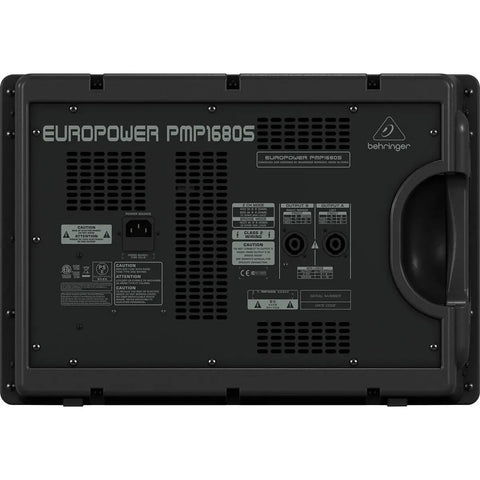 Behringer Pmp1680s Mezcladora Activa 10 Canale 1600w Multifx
