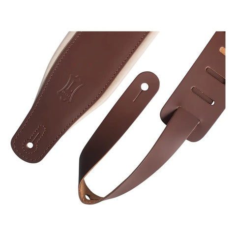 Tahali P/guitarra Brown Levys M26pd-brn_crm Café Amped Leather