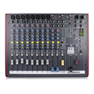 Mezcladora  14 Canales C/ Efectos Allen & Heath® Zed60-14fx