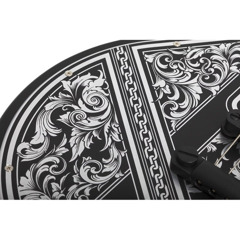 Guitarra Eléctrica Schecter Solo-ii Przym Palladium Diestro Negro Ébano