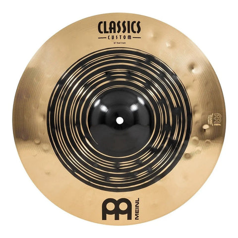 Platillo Crash Dual De 16 Pulgadas Meinl Cc16duc