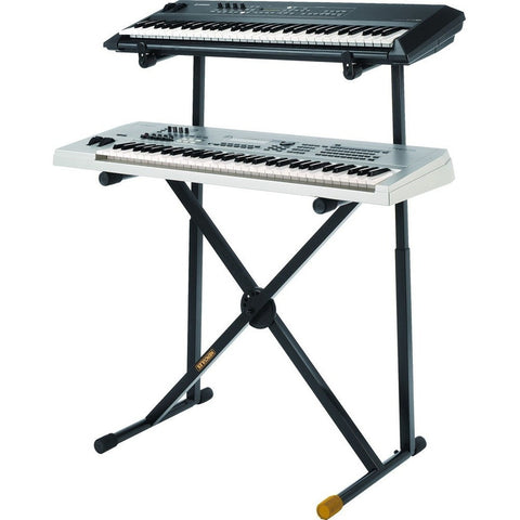 Soporte Hercules Ks210b - 2 Teclados - Tijera Pata Doble