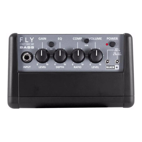 Combo Amplificador Mp3 Análogo P/ Bajo, Blackstar Fly-bass Negro