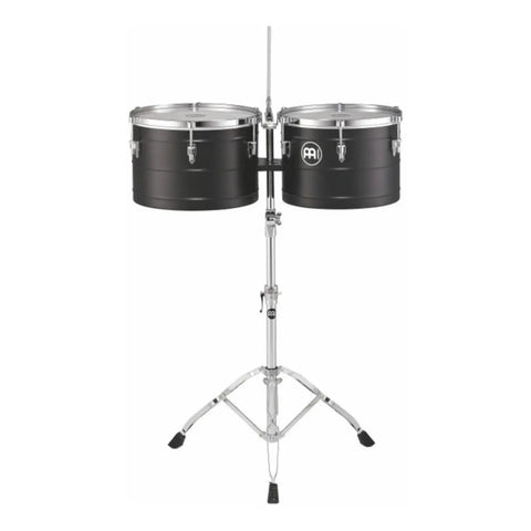 Timbales Marathon 14 Y 15 PuLG Color Negro, Meinl Mtt1415bk Negro
