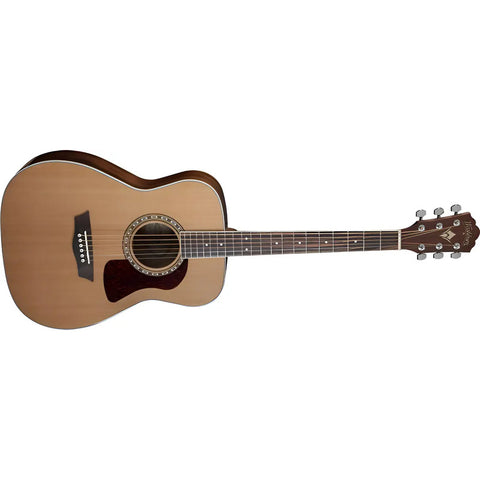 Guitarra Acústica Tipo Folk  Washburn F11s Natural