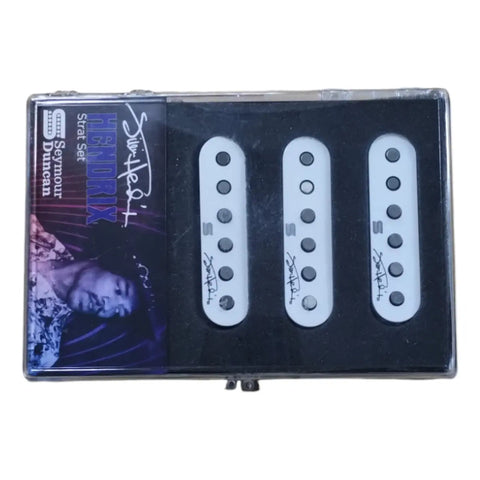 Set De Pastillas Singlecoil Seymour Duncan Hendrixstratwhite Blanco