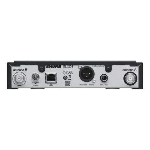 Shure Slxd24/b58 Sistema Inalambrico Digital C/ Mic De Mano Color Negro