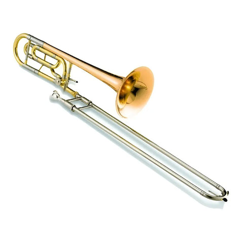 Trombón De Vara Tenor Sib/f Roy Benson Tt-242f Níquel Laqueado