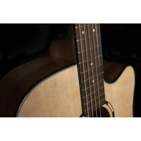 Guitarra Electroacustica Dreadnought Washburn Wld10sce Natural Diestro