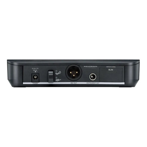 Receptor Inalámbrico P/sistemas Inalámbricos Blx Shure Blx4 Negro