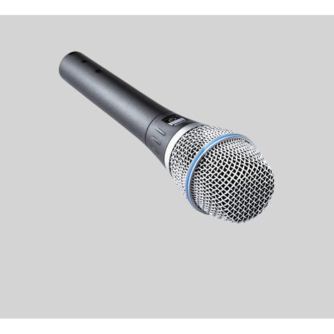 Micrófono Vocal Supercardioide Original Shure Beta 87a Plateado