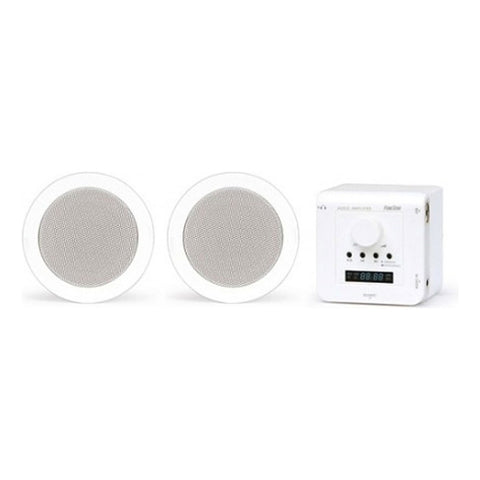 Kit De Sonido Para Casa Con Mp3, Fonestar Ks-03 Color Blanco