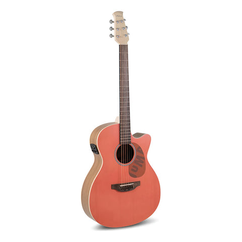 Guitarra Electroacústica Applause Aeo-69-o Dreadnought Ovangkol Coral Diestro