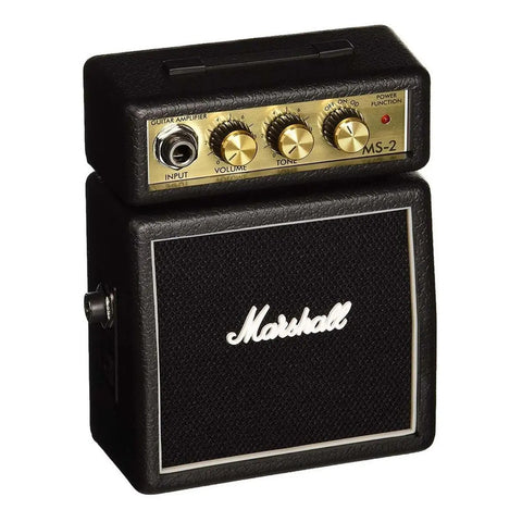 Mini Amplificador De Guitarra Marshall Ms-2 Negro