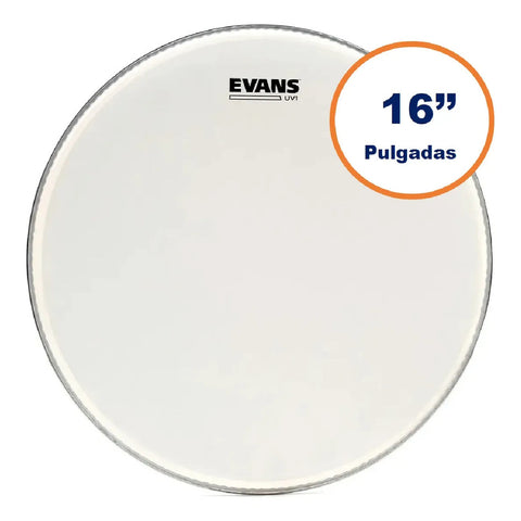 Parche Para Tom De 16  PuLG Terminado Rugoso Evans B16uv1