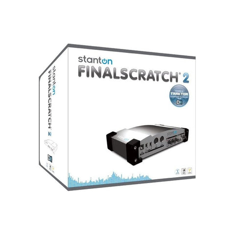 Paq Amplificador 3 Entradas 3 Salidas Stanton Final Scratch2 Color Gris Potencia De Salida Rms 0 W