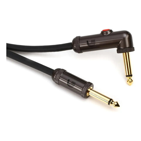 Cable Guitarra Bajo Angulado 3 Metros D'addario Pw-aglra-10