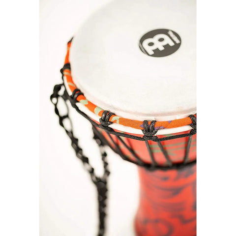 Djembe Junior De 7 Pulgadas Color Pharaoh´s Script Meinl Jrd Rojo