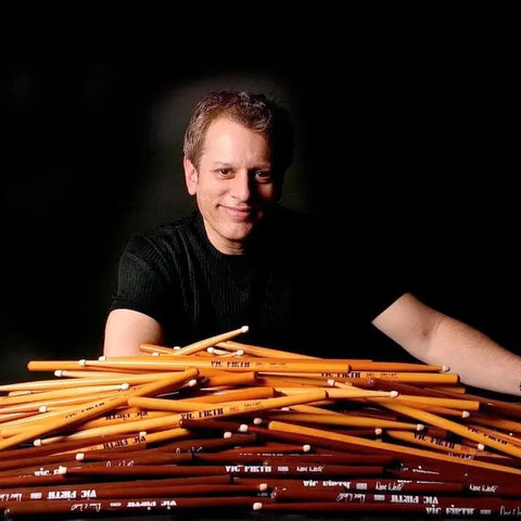 Baquetas Longitud 16in Vic Firth Signature Dave Weckl 2 Naranja