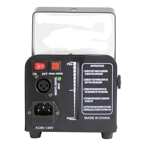 Maquina De Humo Control Manual O Remoto Prolyte Fml-400 Negro