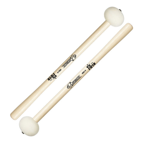 Baqueton Para Bombo Cabeza Dura Grande Vic Firth Mb3h Madera