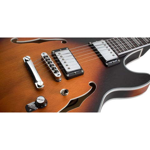 Guitarra Eléctrica 6 Cuerdas Mars Les Paul Jazz Color Marrón Oscuro Material Del Diapasón Palo De Rosa Orientación De La Mano Diestro