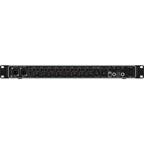 Interfaz Interfase Audio Behringer 8 Canal U-phoria Umc1820 Negro