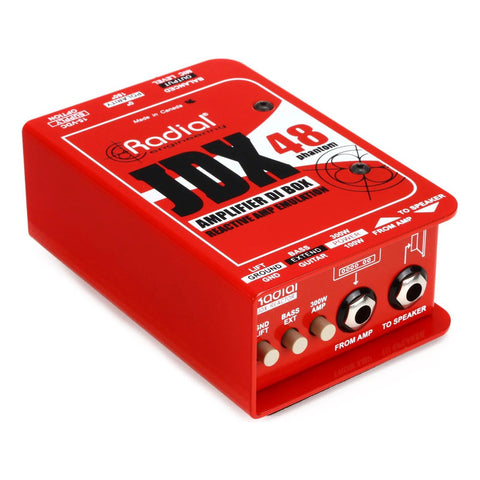 Caja Directa Activa Radial Jdx 48 Entrada 1/4 Salida Xlr
