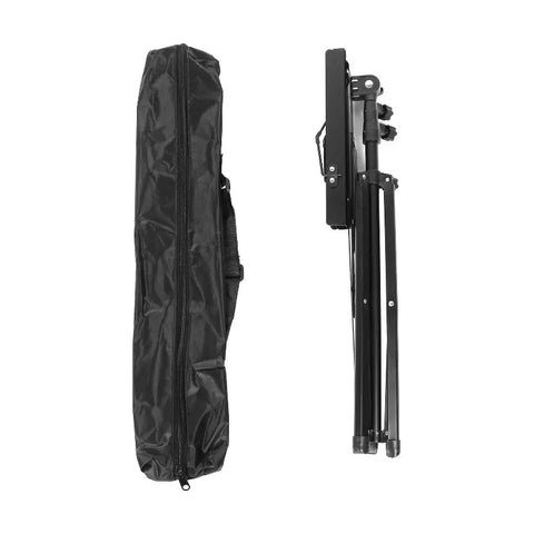 Atril Partituras Proel Rsm300 Plegable Ajustable Acero Negro C/funda