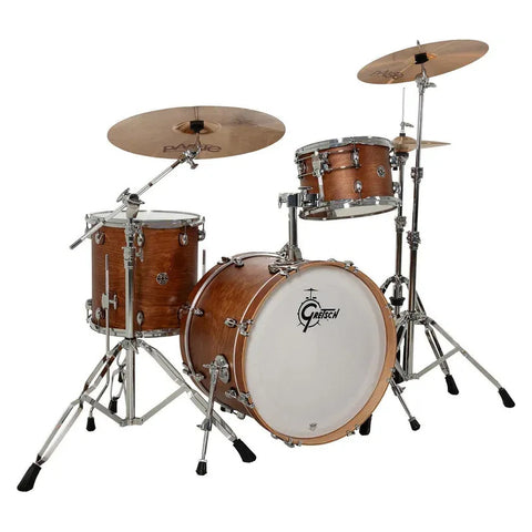 Batería Acústica 3 Pzs  Gretsch Catalina Club  Walnut Glaze Dark Cherry