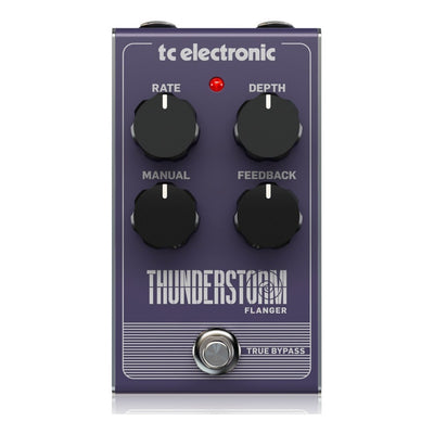 Pedal Tc Electronic Thunderstorm Flanger Estilo Vintage