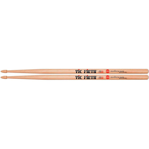Baqueta Vic Firth Modern Jazz Collection Para Batería De Hickory, Madera