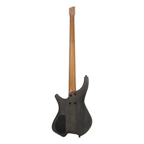 Bajo Mars Eléctrico Mod. Headless 4 Ms Grey Burst Satin Diestro Grey